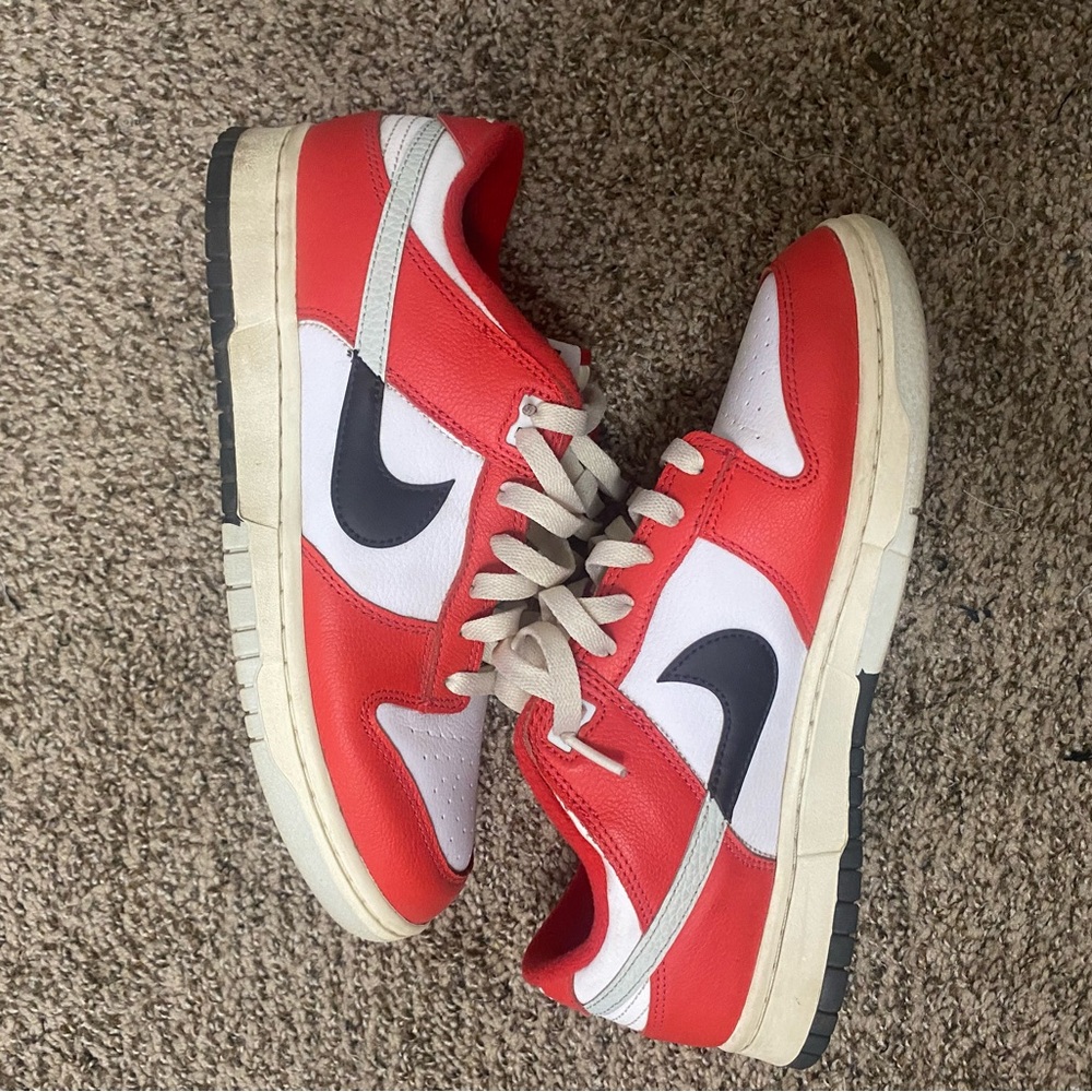 Nike dunk low split chicagos